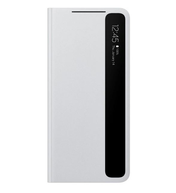 SAMSUNG GALAXY S21 ULTRA SMART CLEAR VIEW COVER LIGHT GREY