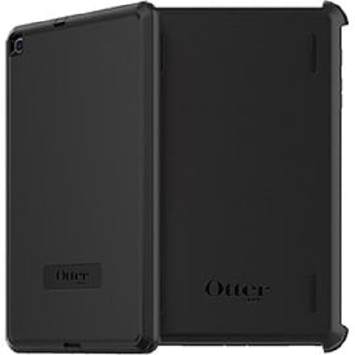 OtterBox Samsung Galaxy Tab A (2019, 10.1') Defender Series Case - Black (77-63788), Multi-Layer Protection, Port Protection,  Holster/Kickstand