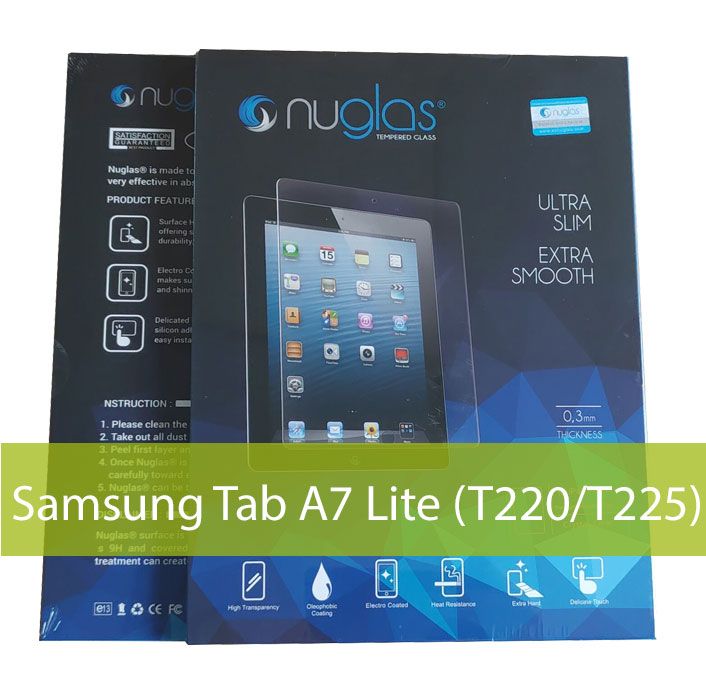 Nuglas Premium Samsung Tab A7 Lite (T220/T225) Tempered Glass Screen Protector