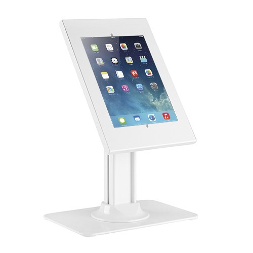 buy Brateck Anti-theft Countertop Tablet Kiosk Stand for 9.7'/10.2' Ipad, 10.5' Ipad Air/Ipad Pro, 10.1' Sansung Galaxy TAB A (2019)- White online from our Melbourne shop