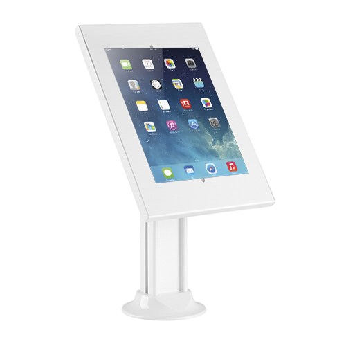 buy Brateck Anti-theft CountertopTablet KioskStand withBolt down base for 9.7'/10.2' Ipad,10.5' Ipad Air/Ipad Pro,10.1' Sansung Galaxy TAB A (2019) -White online from our Melbourne shop