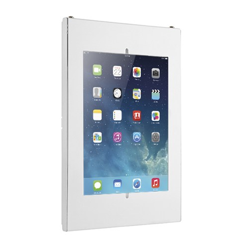 buy Brateck Anti-Theft Tablet Wall Mount Enclosure for 9.7'/10.2' iPad, 10.5' iPad Air/iPad Pro, 10.1' Samsung Galaxy Tab - White (LS) online from our Melbourne shop