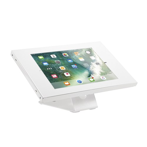 buy Brateck Anti-theft Countertop/Wall MountTablet Kiosk Stand 9.7'/10.2' Ipad, 10.5' Ipad Air/Ipad Pro, 10.1' Sansung Galaxy TAB A (2019) - White online from our Melbourne shop