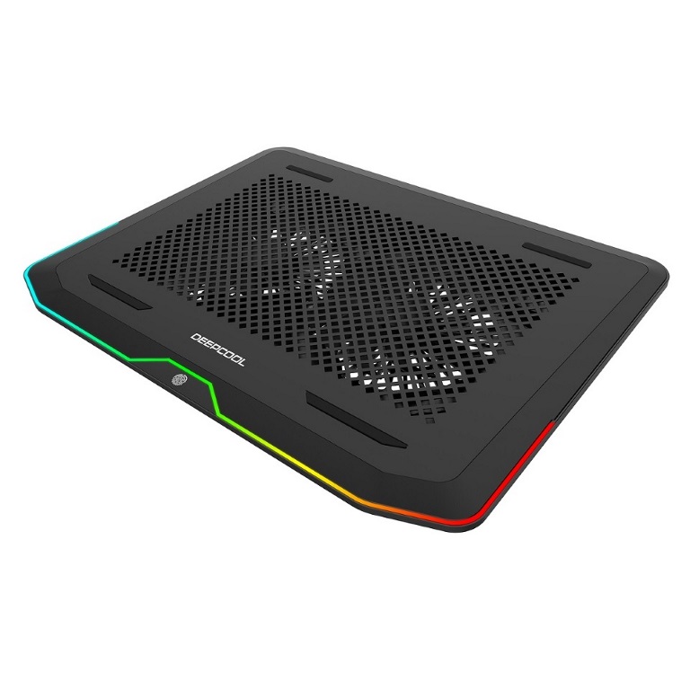 buy Deepcool N80 RGB Gaming Notebook Cooler 16.7 Million Colours (Up to 17.3' Notebooks) online from our Melbourne shop