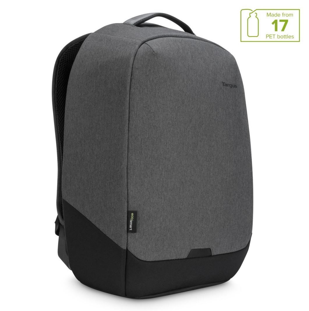 buy Targus 15.6' Cypress EcoSmart Security Backpack for Laptop NotebookTablet - Up to 15.6', Made with 17 Recycled Pastic Water Bottles - Grey 21L(20% OFF online from our Melbourne shop