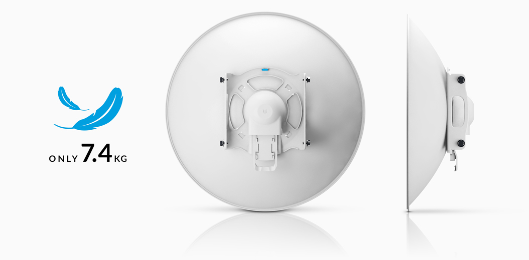 Ubiquiti 5GHz RocketDish 30dBi with rocket kit Light Weight