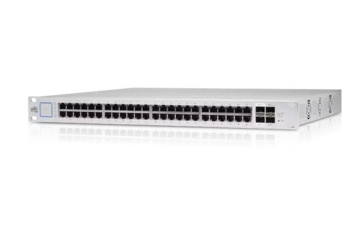 Ubiquiti UniFi Switch 48-port Managed PoE+ Gigabit Switch with SFP+, 500W PoE Budget, GEN1
