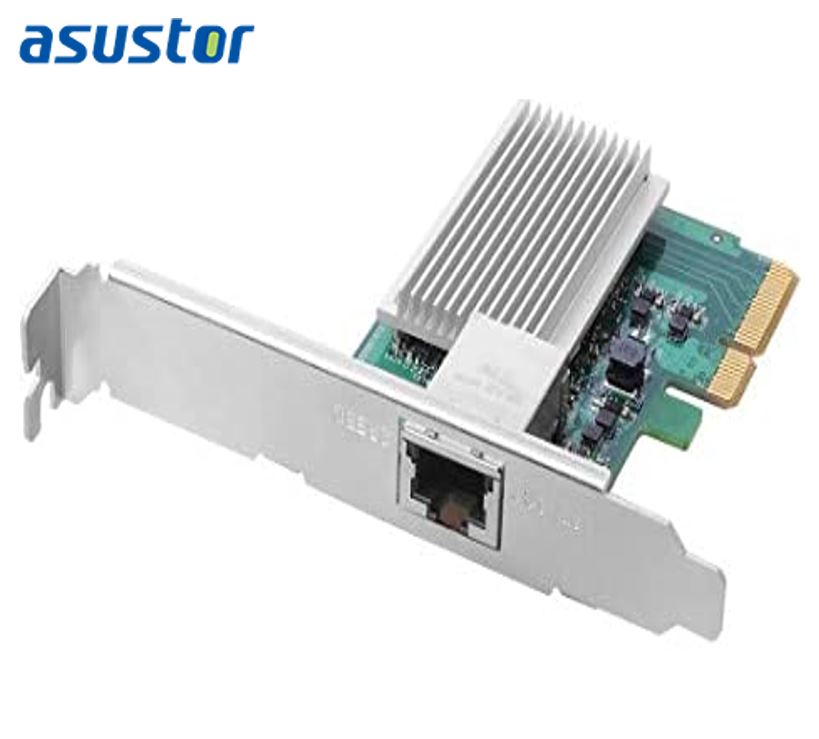 Asustor AS-T10G 10Gbe PCI-E Network Adapter Supported devices: AS70 series and PC EOL soon
