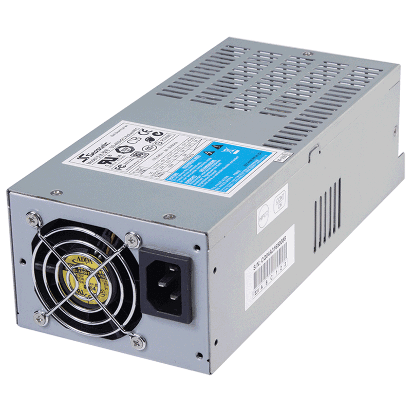 Seasonic 400w 2U Modular Power Supply, 80 Plus Certified, Over-voltage, Over-power, Short circuit protection, 12 Month Warranty
