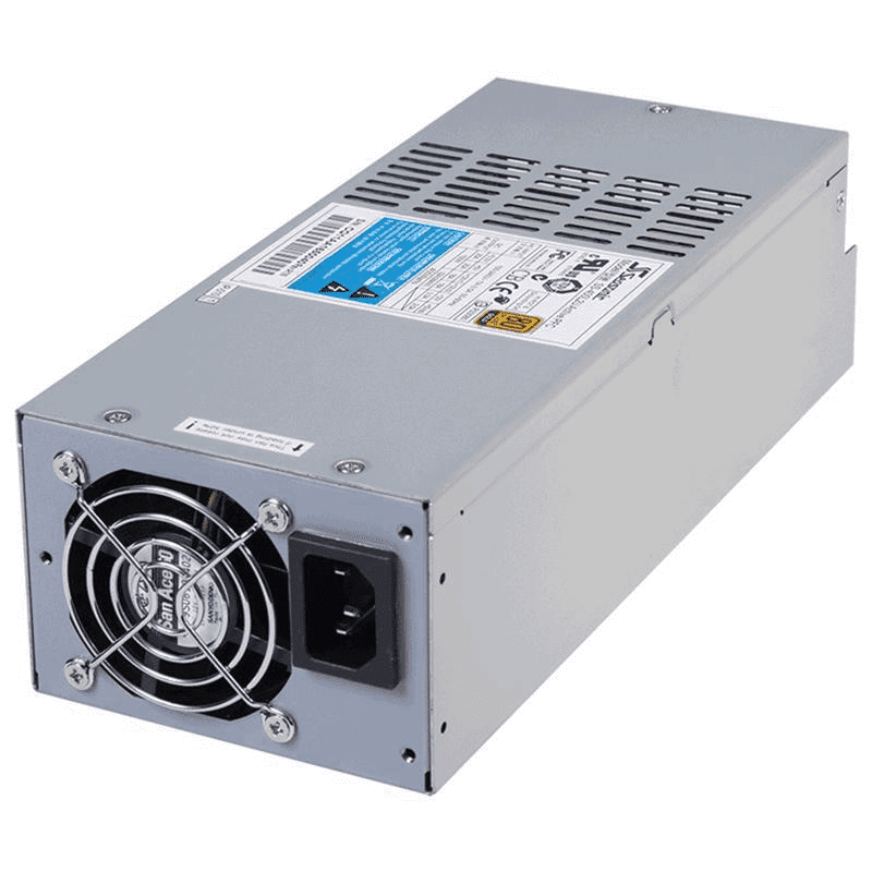 Seasonic 500w 2U Modular Power Supply, 80 Plus Gold Certified, Over-voltage, Over-power, Short circuit protection, 12 Month Warranty