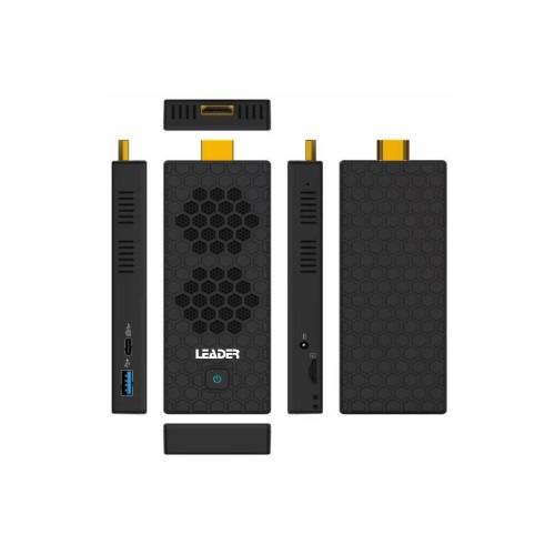 Leader PC Stick SC8-PRO, Intel N4020,4GB, 128GB on board,AC WIFI+BT, 1Yr warranty, Black, Win10 Professional
