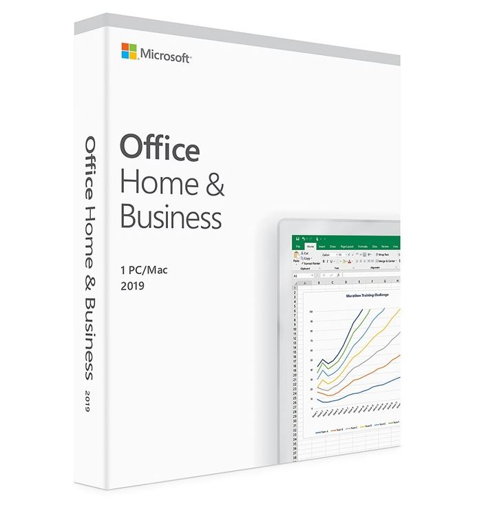 Microsoft Office Home and Business 2019 Medialess - 1 User for PC & Mac (LS)