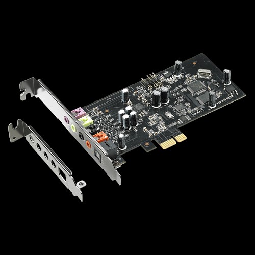 ASUS Xonar SE 5.1 PCIe Gaming Sound Card 192kHz/24-bit HI-res Audio 116dB SNR