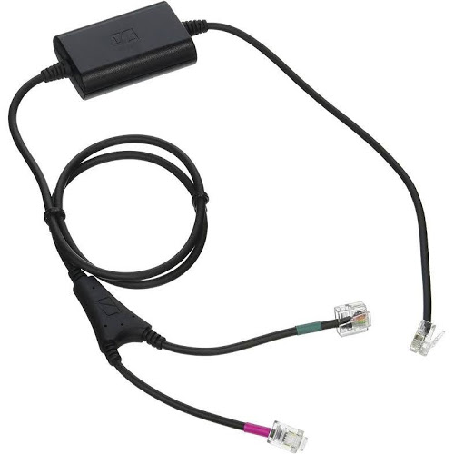 EPOS | Sennheiser Grandstream / Avaya adapter cable for electronic hook switch -  9608, 9611, 9621, 9641 IP handsets -  Suits Grandstream GRP2615, 261