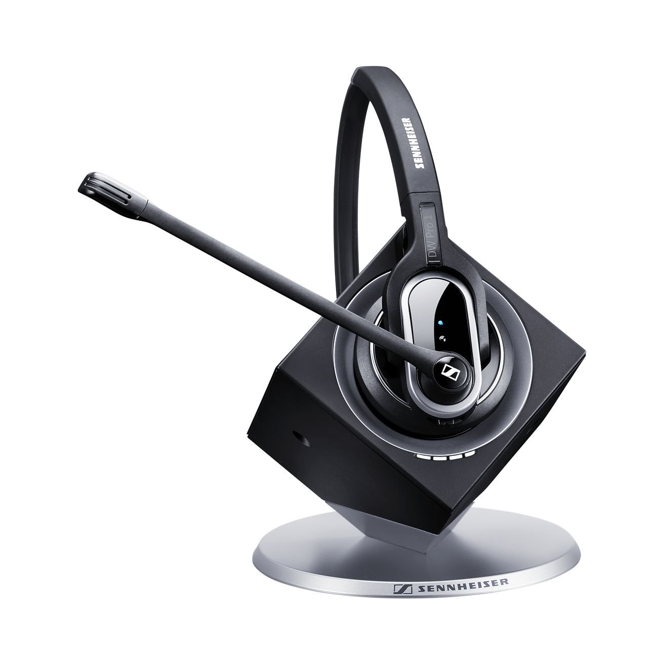 EPOS | Sennheiser DW Pro 1  - DECT Monaural Wireless Office headset with base station, for phone only, USB port for upgrade, Activegard + Ultra Noise