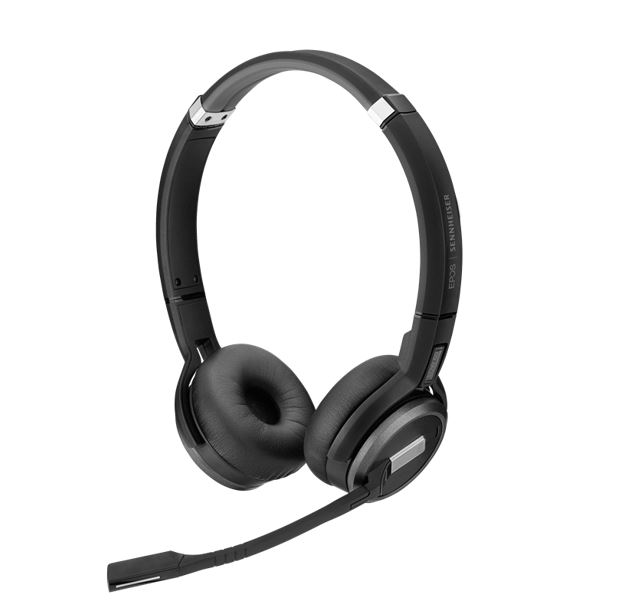 EPOS | Sennheiser DECT Wireless headset for SDW 5000 series, Dual ear and stereo. Mute button on boom.