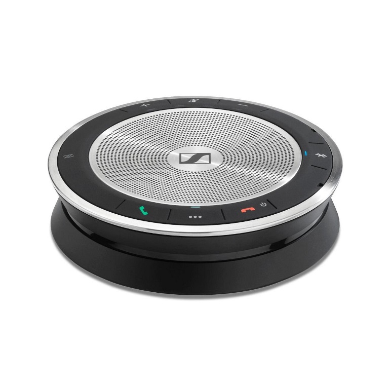 EPOS l Sennheiser SP30 Wireless Speakerphone, l Conferencing upto 8 People, PC/Softphone, Bluetooth, USB-C, USB, 3.5mm Plug n Play