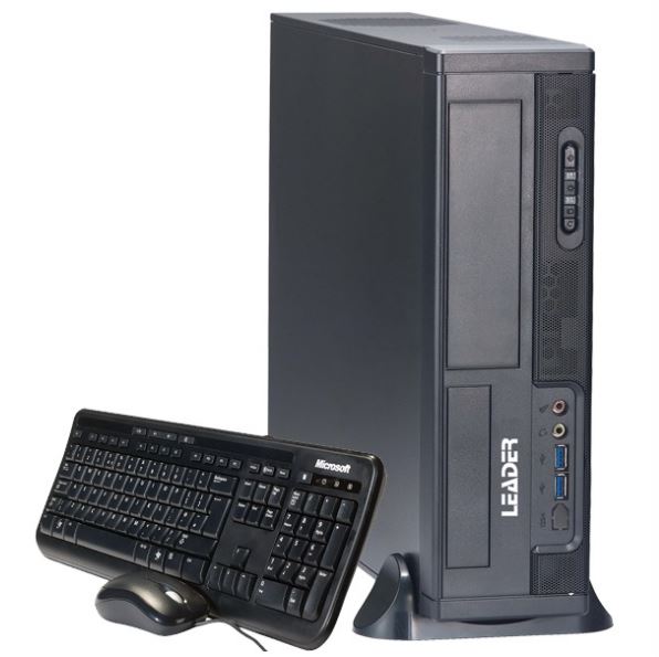 Leader Corporate S23v2 Slim Desktop, Intel i7-10700, 16GB, 500GB SSD, Windows 10 Pro, 3 Years '4 Hour' Onsite Warranty, 300W GOLD 80+ PSU, W10P