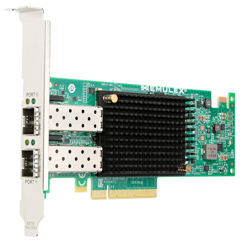 LENOVO Emulex VFA5.2 2x10 GbE SFP+ PCIe Adapter for SR250/SR530/SR550/SR570/SR590/SR630/SR650/ST250/ST550
