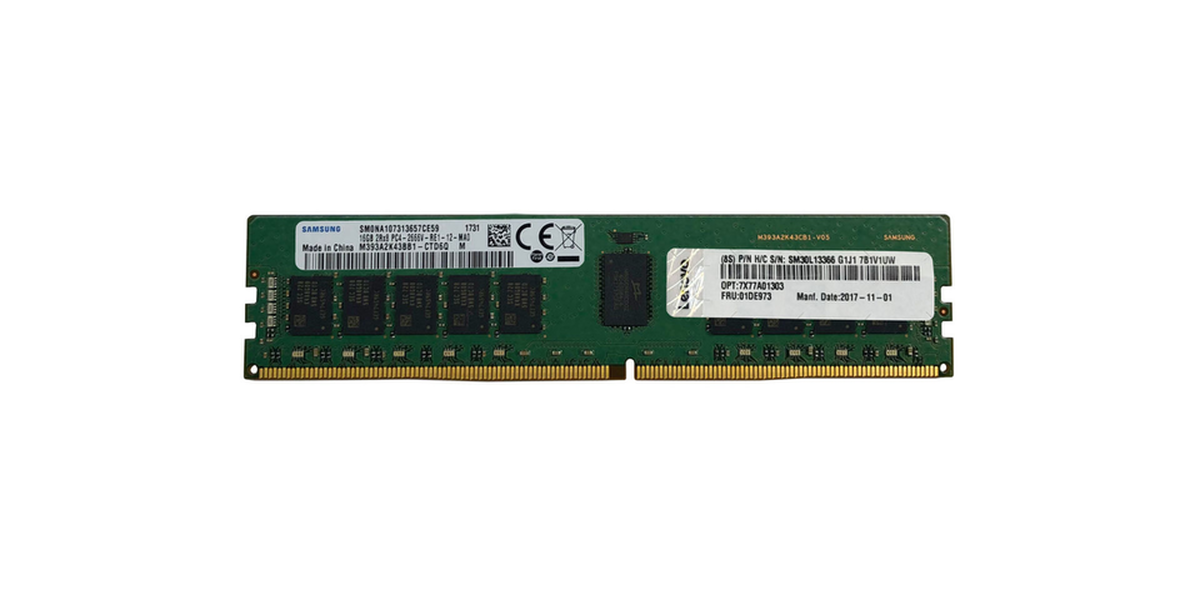LENOVO ThinkSystem 32GB TruDDR4 3200 MHz (2Rx4 1.2V) RDIMM To Suit ST650-V2 / SR630-V2 / SR650-V2