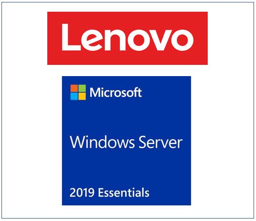 LENOVO Windows Server 2019 Essentials ROK – MultiLang ST50 / ST250 / SR250 / ST550 / SR530 / SR550 / SR650 / SR630