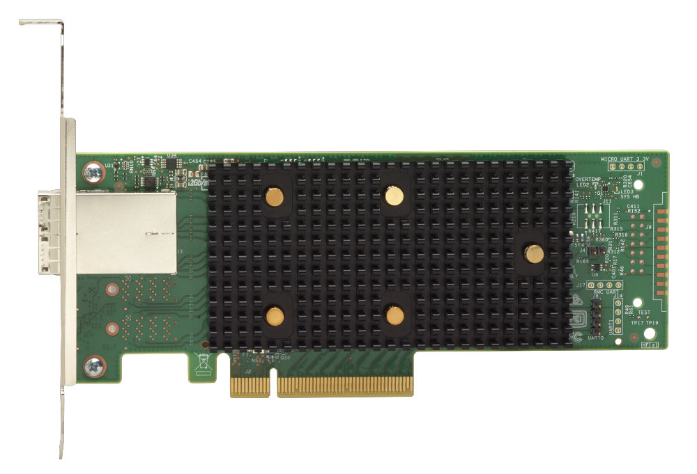 LENOVO ThinkSystem 430-8e SAS/SATA 12Gb HBA for SR250/SR530/SR550/SR570/SR590/SR630/SR650/SR670/SR635/SR645/SR655/SR665/ST50/ST250/ST550