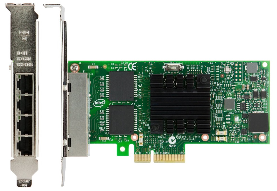 LENOVO ThinkSystem I350-T4 PCIe 1Gb 4-Port Ethernet Card for SR250/SR530/SR550/SR570/SR590/SR630/SR650/SR635/SR655/SR645/SR665/ST50/ST250/ST550