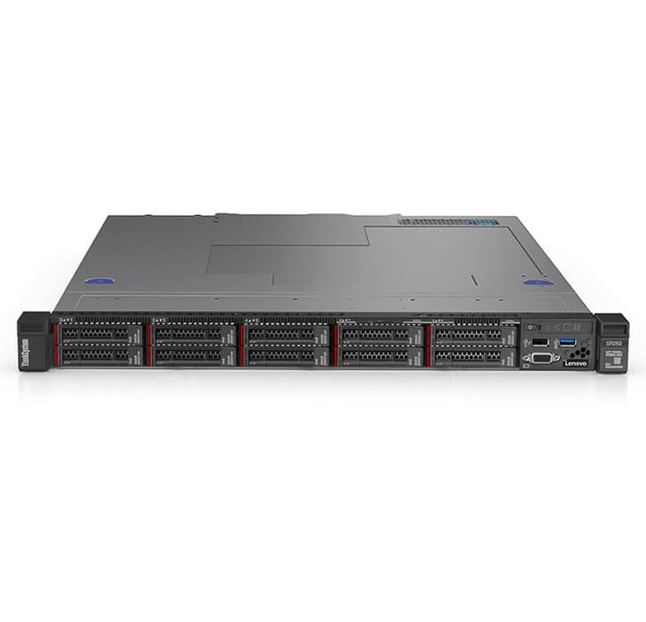 LENOVO ThinkSystem SR250 (1/1x Xeon E-2236 6C/12T 3.4GHz, 1/4x 16GB, 8/8x SFF HS, Onboard SW RAID, 2x 1GbE, XCC Ent, 1/2x 450W, 3 Yr Ltd Wty)
