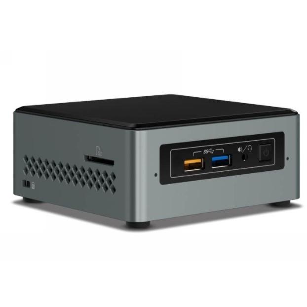 Intel NUC J3455 2.3GHz 2xDDR3L SODIMM 2.5' HDD/SSD VGA HDMI 2xDisplays GbE LAN WiFi BT 4xUSB3.0 no AC Cord