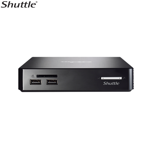 Shuttle NS02A XPC Nano 0.57L  NUC - RK3368 Octa Core, 2GB RAM, 16GB eMMC, 1x 2.5' Bay, 1x 10/100 LAN, WL-N + BT4.0, VESA, Android 5.1.1