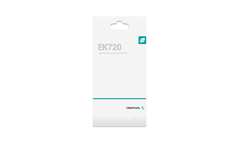 Deepcool EK720 L-1.5 Thermal Pad, Grey, 100 x 50 x 1.5mm, Designed To Conduct Heat Away From Microchips, Increase Your Thermal Performance