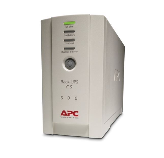 APC Back-UPS BK500EI 500VA 230V,USB/serial, hot swap battery