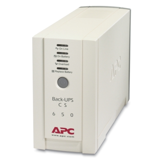 APC Back Up UPS, 650VA,  230V, 400W, 4x IEC C13 Sockets, Battery Backup & Surge Protector For Electronics & PCs, 2 Year Warrantty