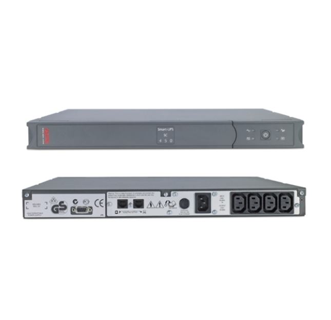 APC Smart-UPS SC 450VA 230V - 1U Rackmount/Towers, Ideal For Small to Medium Businesses, 2 Year Warranty