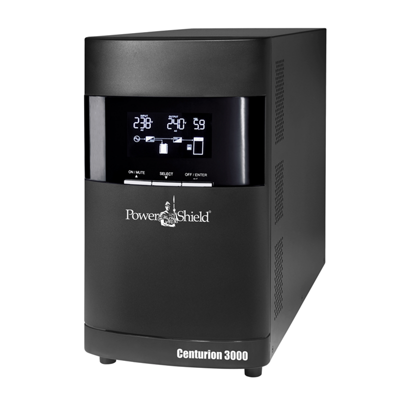 PowerShield Centurion 3000VA True On-Line Tower UPS requires 15amp (PSCE3000)