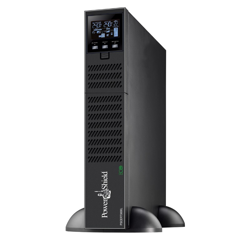 PowerShield Centurion RT 3000VA Long Run Model True Online Double Conversion Rack/Tower UPS, -  Ext Battery Required (PSRTBB12)