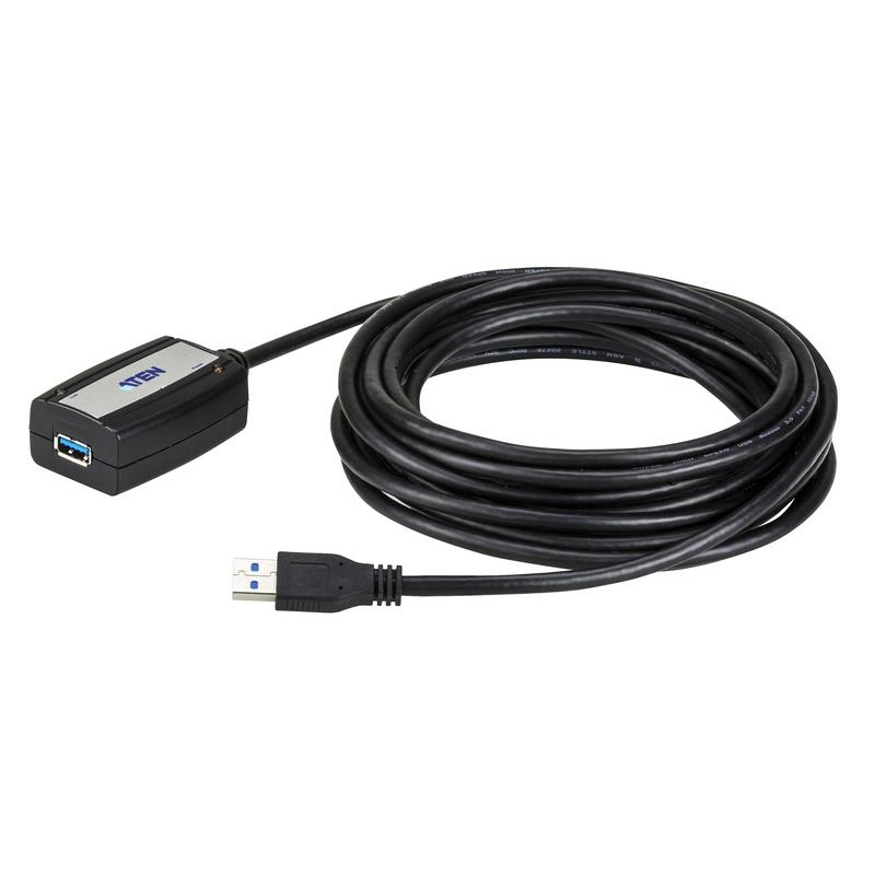 Aten 1 Port USB 3.0 5m Active Extension Cable