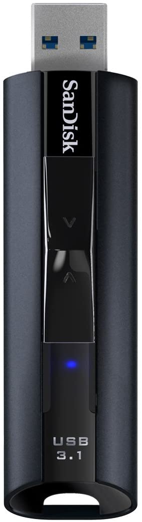 SanDisk 128GB Extreme Pro USB3.1 Solid State Flash Drive CZ880 Black 420MB/s Lifetime Lifetime Warranty