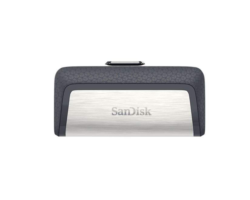 SanDisk 16GB Ultra Dual Drive Go 2-in-1 USB-C & USB-A Flash Drive Memory Stick 150MB/s USB3.1 Type-C Swivel for Android Smartphones Tablets Macs PCs