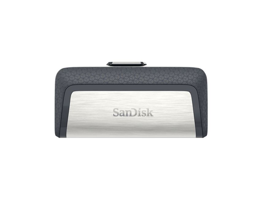 SanDisk 32GB Ultra Dual Drive Go 2-in-1 USB-C & USB-A Flash Drive Memory Stick 150MB/s USB3.1 Type-C Swivel for Android Smartphones Tablets Macs PCs