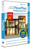 Floorplan Home & Landscape Pro 2020 w/Lightworks Win Digital Download