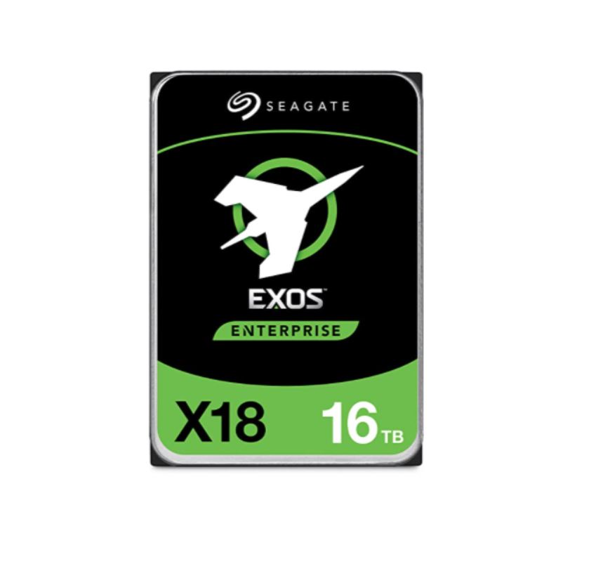 Seagate 16TB 3.5' Exos X18 HDD 512E/4KN SAS, 16TB, 3.5', 7200 RPM, 256 MB cache HDD. 5 Years Warranty
