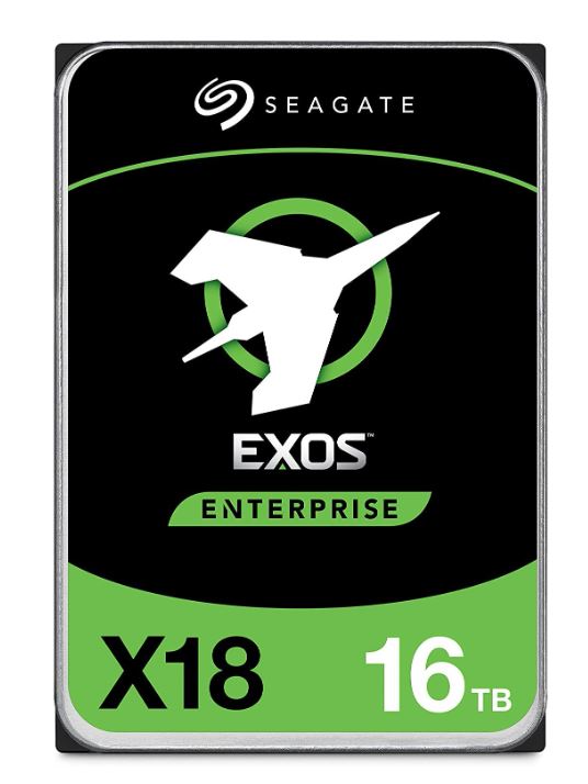 Seagate 16TB 3.5' SATA EXOS X16 Enterprise 512E/4KN, 6GB/S 7200RPM 24x7 data availability HDD. 5 Years Warranty