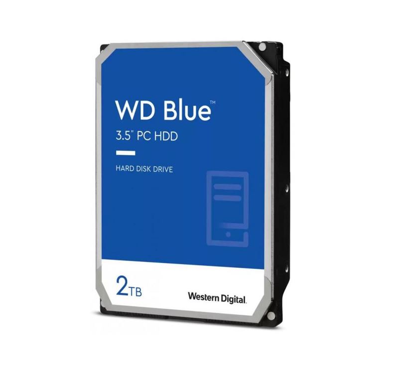 Western Digital WD Blue 2TB 3.5' HDD SATA 6Gb/s 7200RPM 256MB Cache SMR Tech 2yrs Wty (similar to WD20EZAZ)