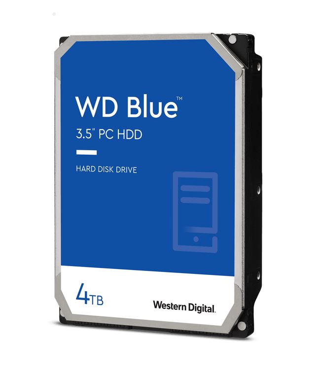 Western Digital WD Blue 4TB 3.5' HDD SATA 6Gb/s 5400RPM 256MB Cache CMR Tech 2yrs Wty ~WD30EZAZ