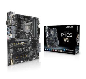 ASUS P10S WS ATX MB 4xDDR4, 4xPCIe, 2xM.2 8xSATA, RAID, 5xUSB3.0, 1xUSB TypeC, 2xLAN ports, 1xDVI, 1xDP, 1xHDMI, 1xVGA