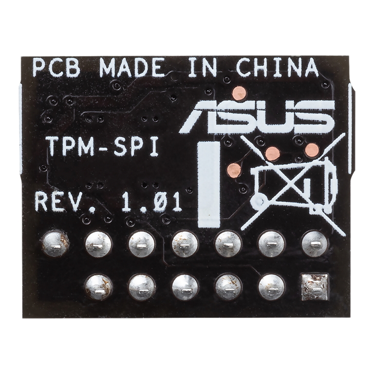 buy ASUS TPM-SPI TPM Chip, Improve Your Computer's Security. 14-1 pin and SPI interface, Nuvoton NPCT750, Compliant With TCG Specification Family 2.0 online from our Melbourne shop