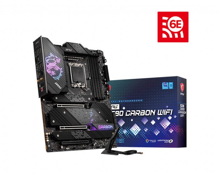 buy MSI MPG Z690 CARBON WIFI Intel LGA 1700 ATX Motherboard, 4x DDR5 ~128GB, 3x PCI-E x16, 5x M.2, 6x SATA3, 1x USB-C, 5x USB 3.2, 4x USB 2.0 online from our Melbourne shop