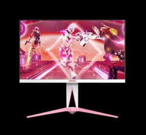 AGON AG275QXR 27" Pink Special Eddition IPS 2K ,1ms, 170Hz , Free-Sync Premium HDR 400 ,HDMI2.0,DP, USB hub 3.2 x 2 Monitor