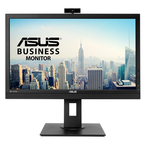 ASUS BE24DQLB 23.8" FHD IPS Video Conferencing Monitor With Integrated Full HD Webcam - Mic Array, Stereo Speakers, Mini-PC Mount Kit